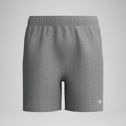 Unisex Fleece Short Heather Grey