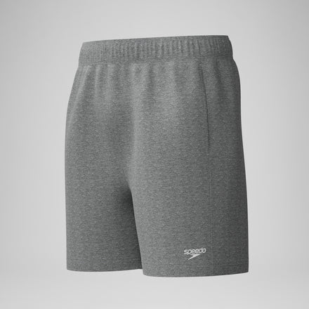 Unisex Fleece Short Heather Grey