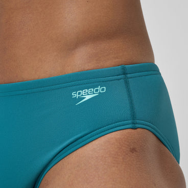 Men's Solid One Brief Blue