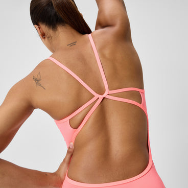 Women's Web Back Swimsuit Melon