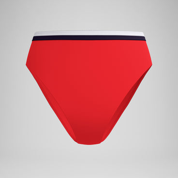 Women's Jetstream Bikini Bottom Red/White