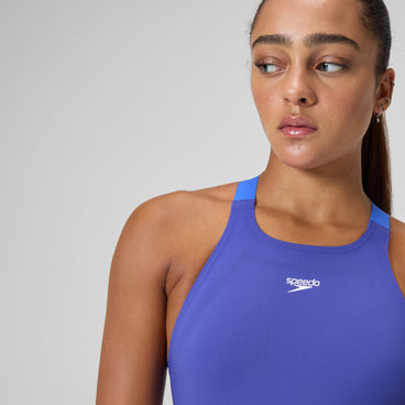 Women's Fastskin LZR Pro 2.0 Kneeskin Purple/Blue