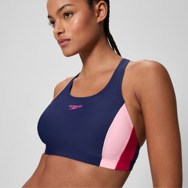 Women's Colourblock Splice 2.0 Bikini Navy/Pink