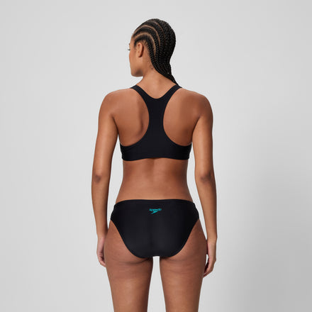 Women's Colourblock Splice 2.0 Bikini Black/Blue