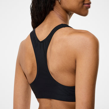 Women's Colourblock Bikini Set Black/Peach