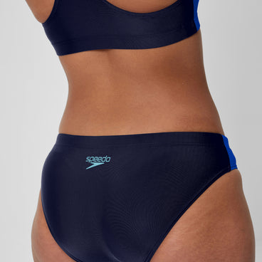 Women's Colourblock Splice 2.0 Bikini Black/Aqua/Green