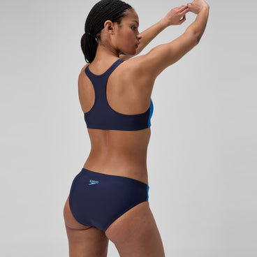 Women's Colourblock Splice 2.0 Bikini Set Navy/Blue