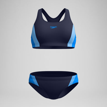 Women's Colourblock Splice 2.0 Bikini Set Navy/Blue