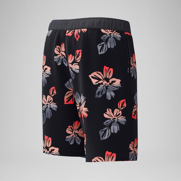 Men's Print Bondi Swim Shorts Black/Peach