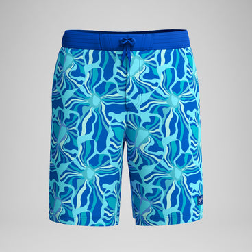 Men's Print Bondi Swim Shorts Deep Blue