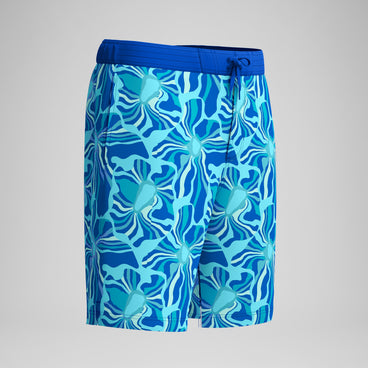 Men's Print Bondi Swim Shorts Deep Blue