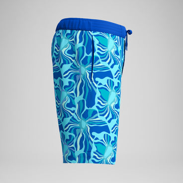 Men's Print Bondi Swim Shorts Deep Blue