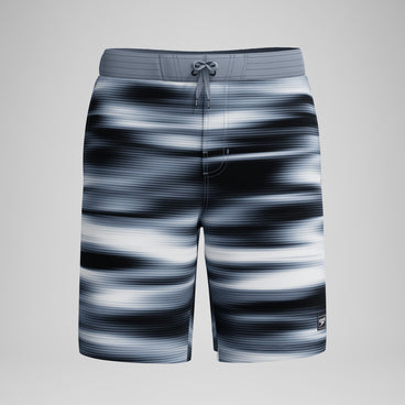 Men's Print Bondi Swim Shorts Black/Grey