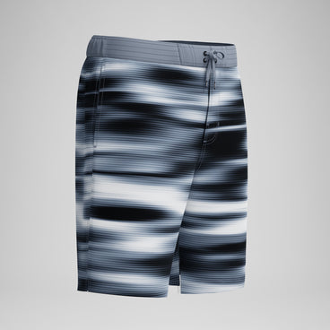 Men's Print Bondi Swim Shorts Black/Grey