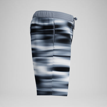 Men's Print Bondi Swim Shorts Black/Grey