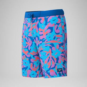 Men's Printed Bondi Swim Shorts Blue/Pink