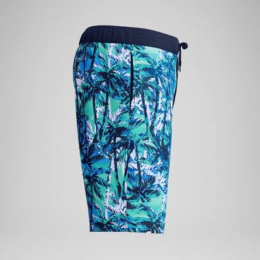 Men's Printed Bondi Swim Shorts Blue