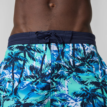 Men's Printed Bondi Swim Shorts Blue