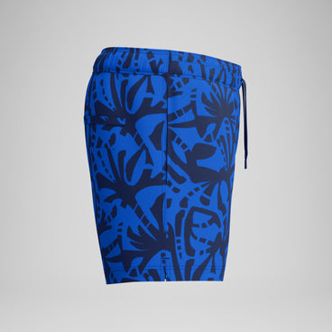 Men's Redondo Edge Printed Swim Shorts Navy/Blue