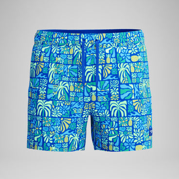 Men's Print Redondo Edge Swim Shorts Blue/Blue