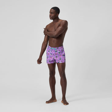 Men's Printed Redondo Edge Swim Shorts Pink