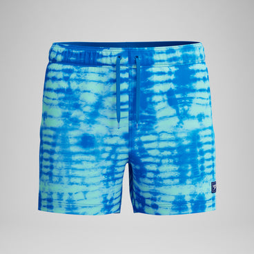 Men's Redondo Edge Printed Swim Shorts Blue