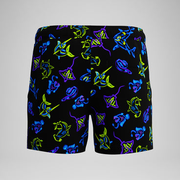 Men's Redondo Edge Printed Swim Trunks Navy