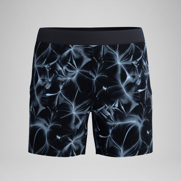 Men's Print Lookout Swim Shorts Black/Grey