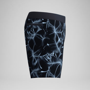 Men's Print Lookout Swim Shorts Black/Grey