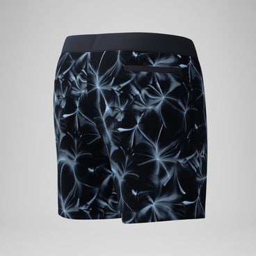 Men's Print Lookout Swim Shorts Black/Grey