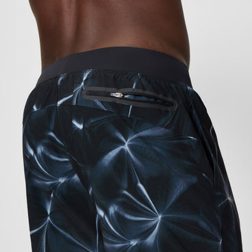 Men's Print Lookout Swim Shorts Black/Grey
