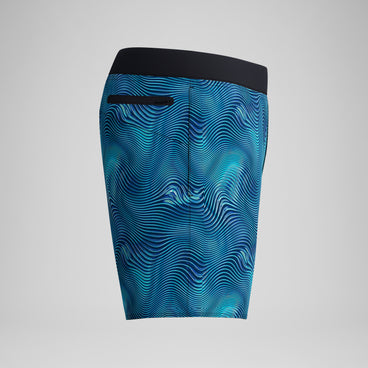 Men's Print Lookout Swim Shorts Black/Navy