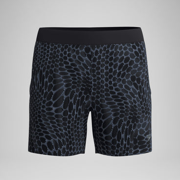 Men's Lookout Printed Swim Shorts Black