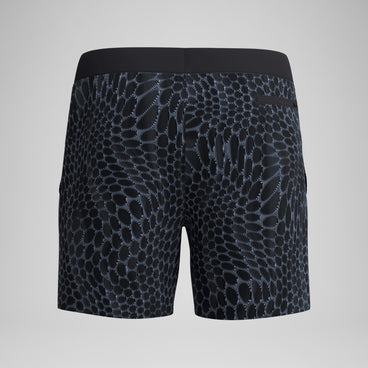 Men's Lookout Printed Swim Shorts Black