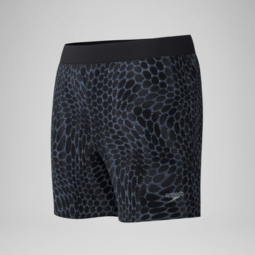 Men's Lookout Printed Swim Shorts Black