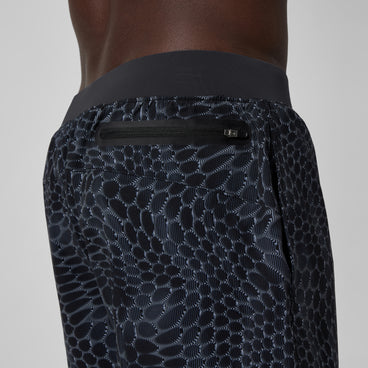 Men's Lookout Printed Swim Shorts Black