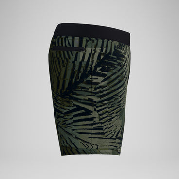 Men's Print Volley Swim Trunks Green