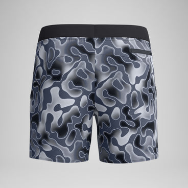 Men's Lookout Printed Swim Shorts Grey