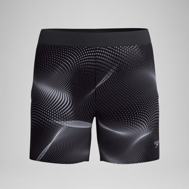 Men's Lookout Printed Swim Trunks Gray