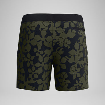 Men's Lookout Printed Swim Shorts Dark Green