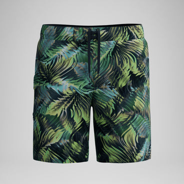 Men's Print Lookout Swim Shorts Black/Olive