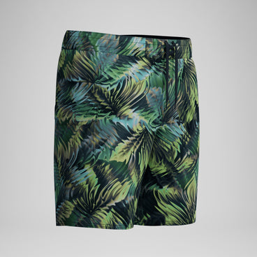 Men's Print Lookout Swim Shorts Black/Olive