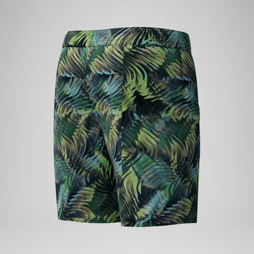 Men's Print Lookout Swim Shorts Black/Olive