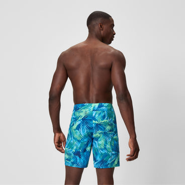 Men's Print Lookout Swim Shorts Navy/Blue