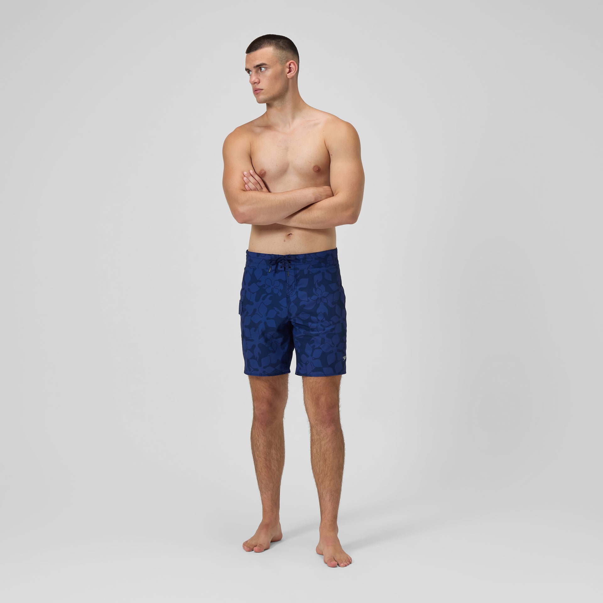 Lookout Printed Swim Shorts