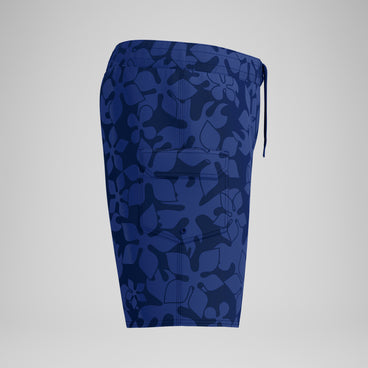Men's Lookout Printed Swim Shorts Navy