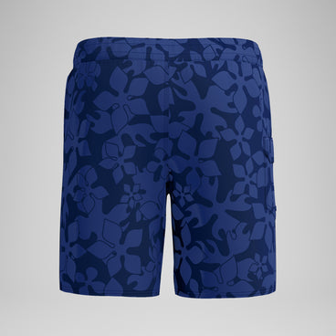 Men's Lookout Printed Swim Shorts Navy