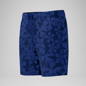 Men's Lookout Printed Swim Shorts Navy