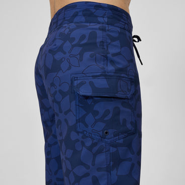 Men's Lookout Printed Swim Shorts Navy