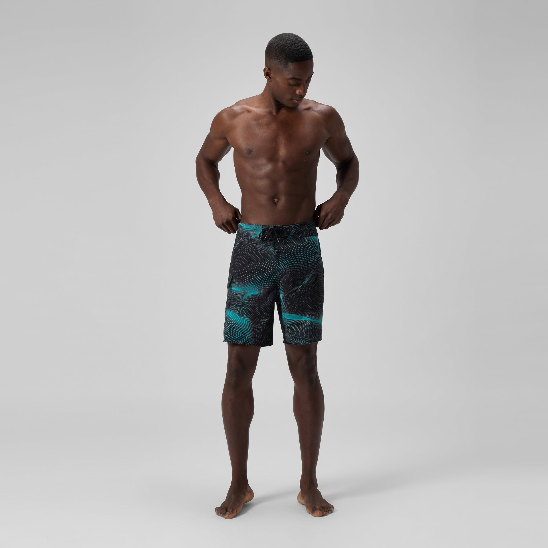 Lookout Printed Boardshorts Dark Green